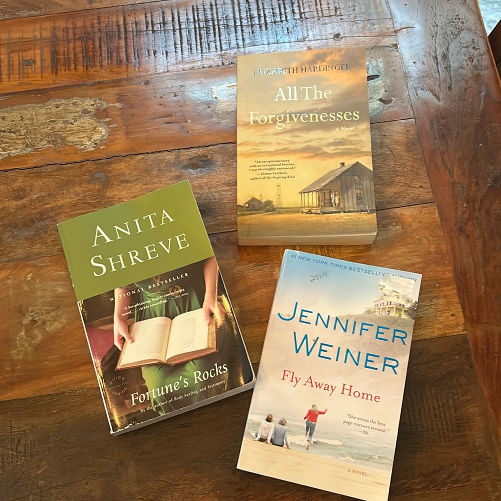Collection (3) of Fiction Paperback Books